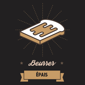 Beurrer épais