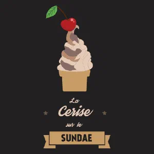 La cerise sur le sundae