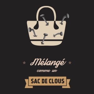 Mélangé comme un sac de clous