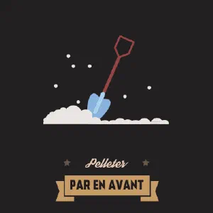 Pelleter par en avant