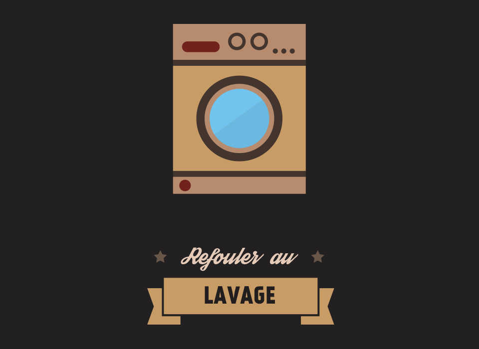 Refouler au lavage